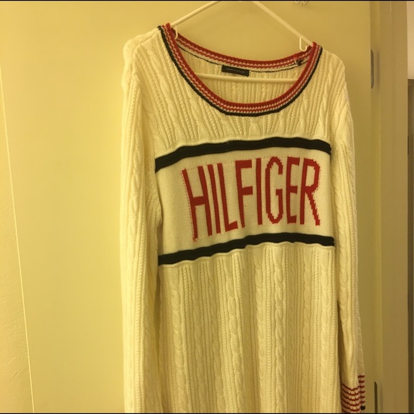 Tommy Hilfiger Dresses & Skirts - XL Tommy Hilfiger signature sweater dress